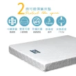 【KIKY】二代韓式高碳鋼舒眠彈簧床墊(單人3尺)