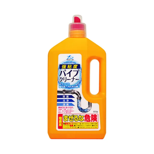 【台隆手創館】日本WashLab超黏著水管清潔劑800g*8入(水管疏通)