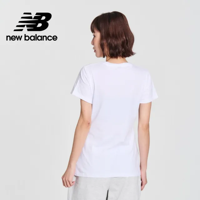 【NEW BALANCE】NB 短袖上衣_女裝_白色_WT21801WT(美版 版型偏大)