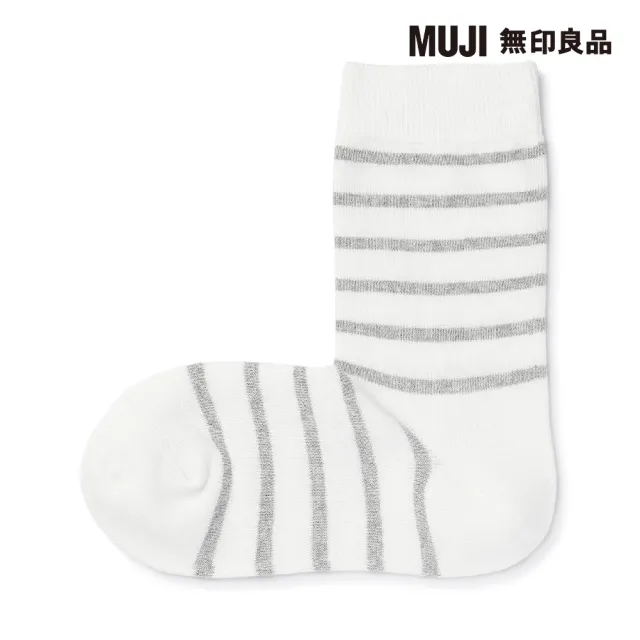 【MUJI 無印良品】女棉混足口柔軟舒適直角襪(共7色)