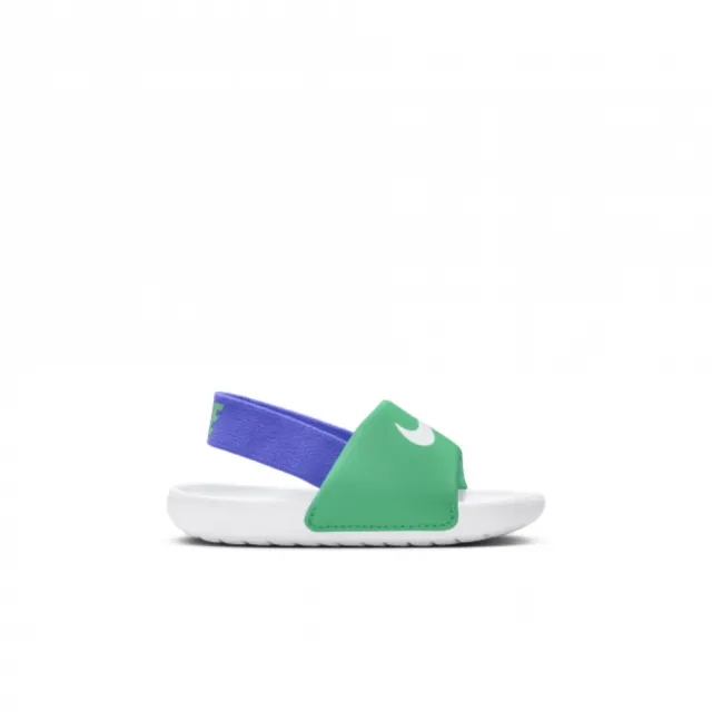 【NIKE 耐吉】KAWA SLIDE TD 小朋友 涼鞋 休閒鞋 綠色 小童(BV1094-300 ∞)