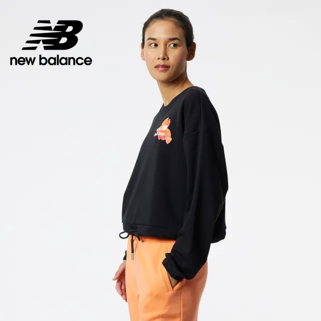 【NEW BALANCE】NB 長袖上衣_女裝_黑色_WT21559BK