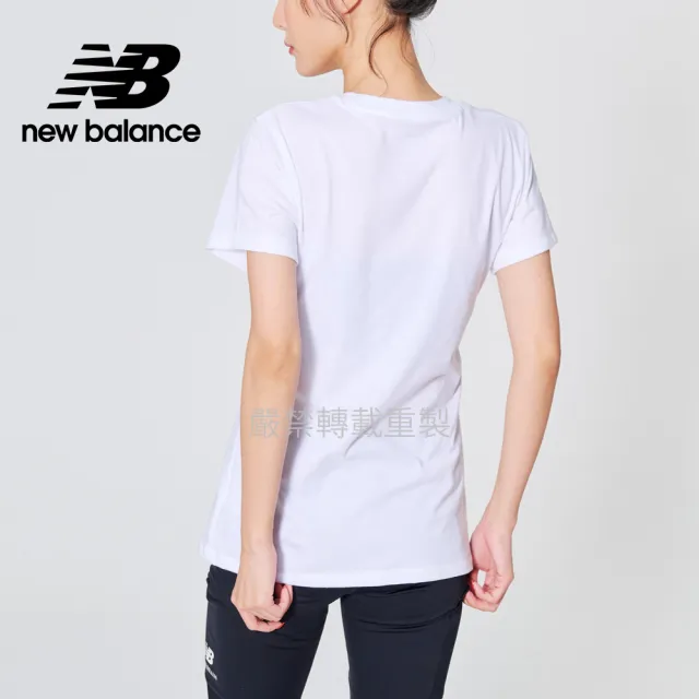 【NEW BALANCE】NB 短袖上衣_女裝_白色_WT21804WT