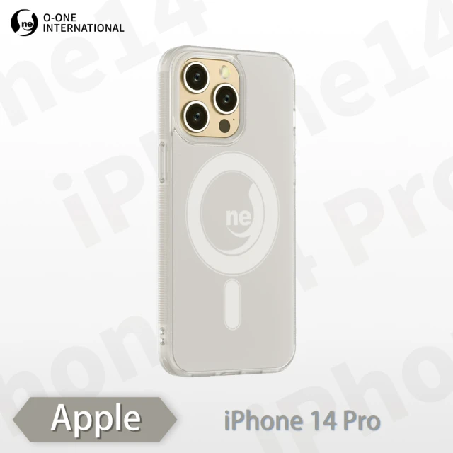 o-one Apple iPhone 14 Pro O-ONE MAG軍功II磨砂磁吸防摔殼