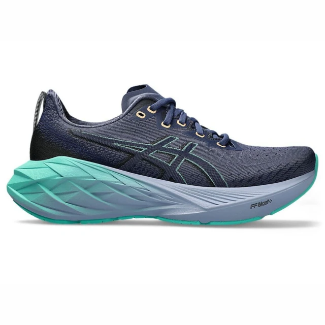 asics 亞瑟士 Novablast 4 D 女 慢跑鞋 asics 亞瑟士 Novablast 4 D 女 慢跑鞋 寬楦 運動 路跑 彈力 穩定 深藍(1012B704-401)