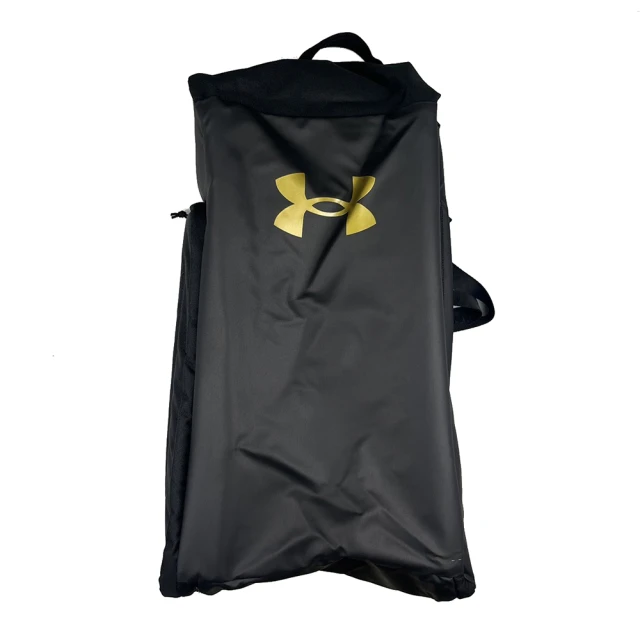 UNDER ARMOURUNDER ARMOUR 後背雙用旅行袋55x40x28cm約40L黑X金標(1381920001)