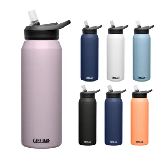 【CAMELBAK】1000ml eddy+ 多水吸管式不鏽鋼水瓶(保溫保冰)