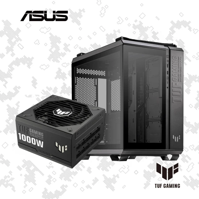 ASUS 華碩 機殼+1000W★TUF GT502 電腦機殼+1000W ATX3.0 金牌電源供應器