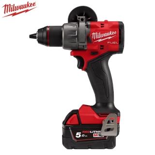 【Milwaukee 美沃奇】18V鋰電無碳刷震動電鑽(M18FPD3-502B)