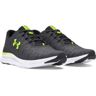 【UNDER ARMOUR】慢跑鞋 男鞋 運動鞋 緩震 CHARGED IMPULSE 3 KNIT 灰綠 3026682-104(440)