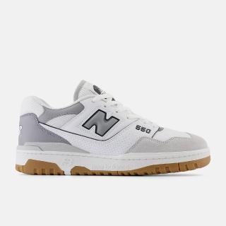 【NEW BALANCE】NB 休閒鞋 男鞋 女鞋 運動鞋 白灰 BB550ESC-D楦