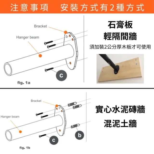 【IBERA】自行車收納壁掛架  限重18公斤(自行車收納壁掛架  限重18公斤)