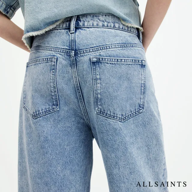 【ALLSAINTS】BLAKE 高腰九分牛仔褲寬褲 W053EA(寬褲版型)