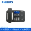 【Philips 飛利浦】時尚設計超大螢幕有線電話(CORD492)