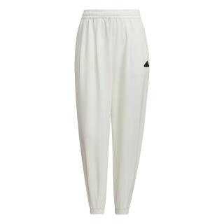 【adidas 愛迪達】Tech WV 78PT 女 長褲 運動 訓練 休閒 彈性褲腳 簡約 舒適 灰白(IM8834)