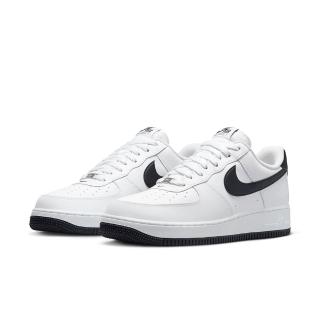 【NIKE 耐吉】休閒鞋 男鞋 運動鞋 AF1 AIR FORCE 1 07 黑白 FQ4296-101