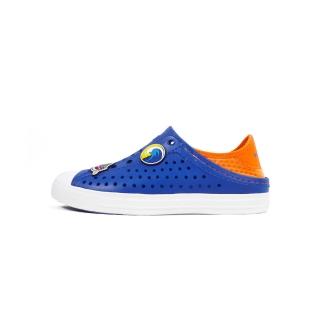 【SKECHERS】Guzman Steps 童鞋 水鞋 雨天 游泳 戲水 透氣 可踩後跟 藍(406811LBLOR)