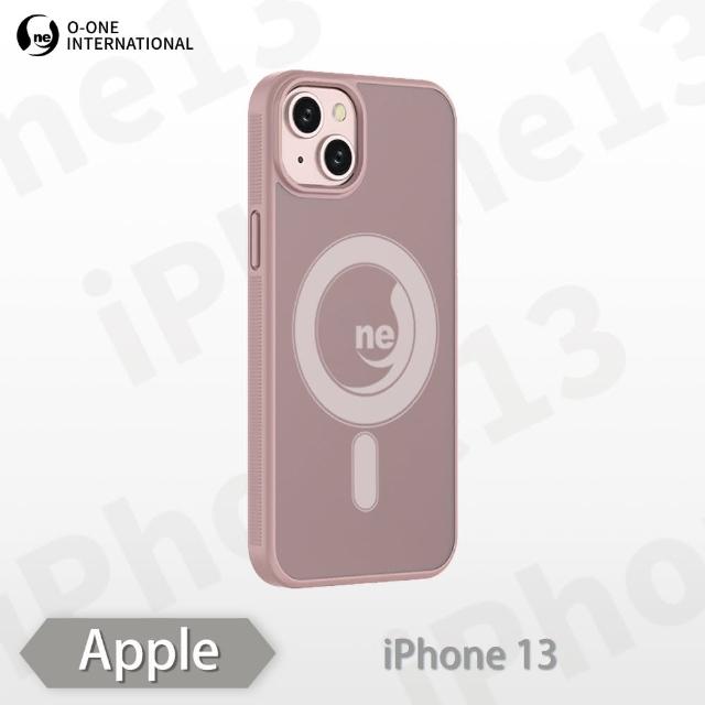 【o-one】Apple iPhone 13 O-ONE MAG軍功II磨砂磁吸防摔殼