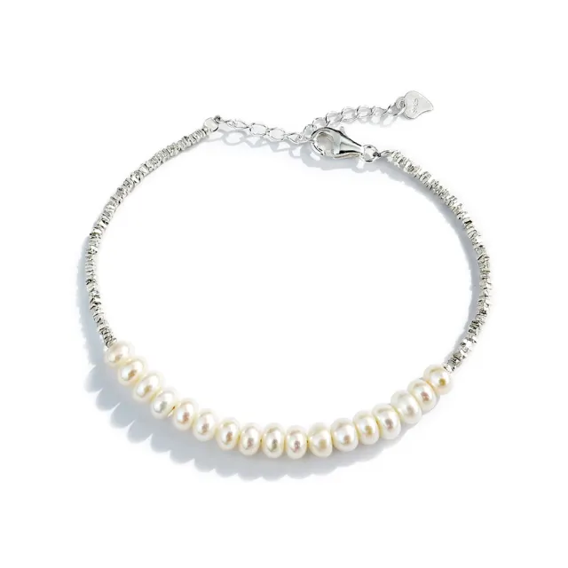 【KATROY】天然珍珠．純銀手鍊．情人禮物