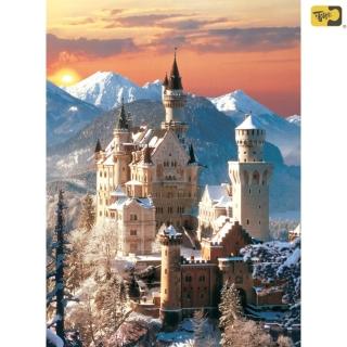 【雷諾瓦】新天鵝堡雪景/1500片拼圖/Clementoni(桌遊/益智/裝飾/送禮/禮物)