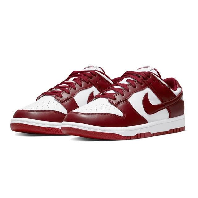 NIKE 耐吉NIKE 耐吉 Nike Dunk Low Team Red 酒紅 DD1391-601(男鞋 休閒鞋)