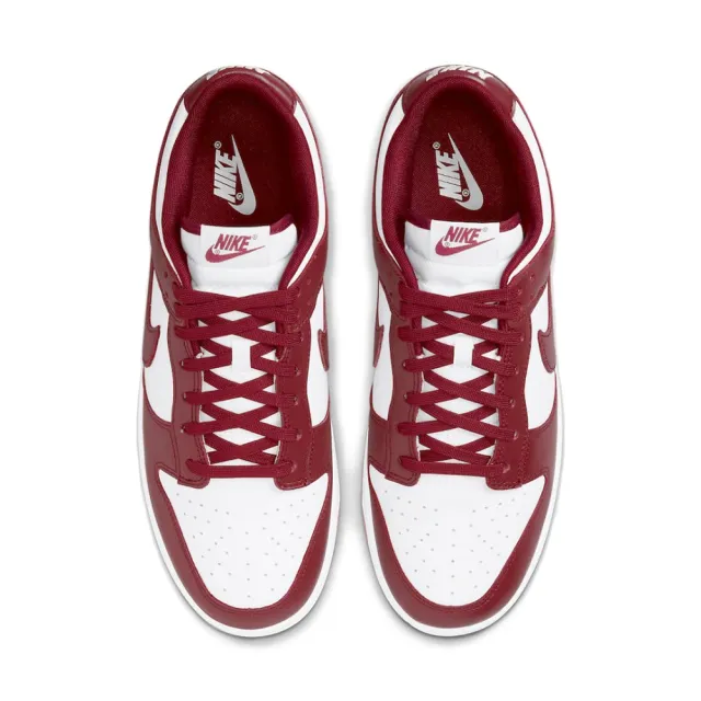 【NIKE 耐吉】Nike Dunk Low Team Red 酒紅 DD1391-601(男鞋 休閒鞋)