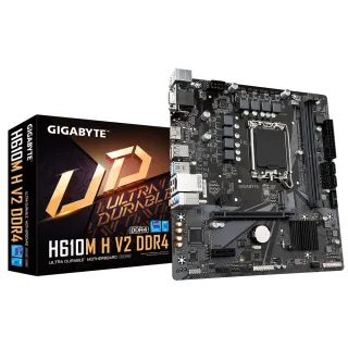 【GIGABYTE 技嘉】組合套餐(Intel i3-12100+技嘉H610M H V2 DDR4+美光DDR4 3200 16G)