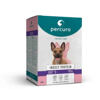 【PERCURO】小型成犬飼料-2KG(新型態昆蟲蛋白)