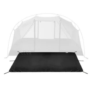 【POLER STUFF】2 MAN MAGICAL TENT FOOTPRINT 雙人帳專用防潮地墊 / 地布(黑色 / 限量商品)