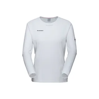 【Mammut 長毛象】Aenergy FL Longsleeve AF W 輕量抗菌長袖排汗衣 白色 女款 #1016-01360