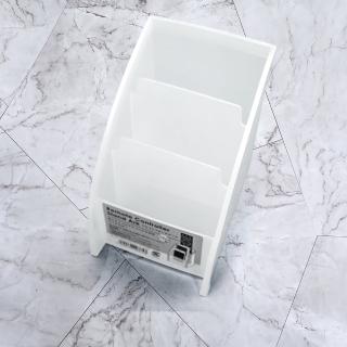 【一品川流】日本製手機/遙控器三層收納盒-霧透-2入(收納盒)