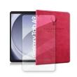 【VXTRA】三星 Galaxy Tab A9 8.7吋 北歐鹿紋風格平板皮套+9H鋼化玻璃貼 X110 X115(合購價)
