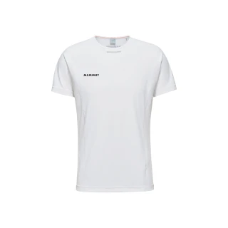 【Mammut 長毛象】Aenergy FL T-Shirt AF Men 抗菌短袖排汗衣 白色 男款 #1017-04980