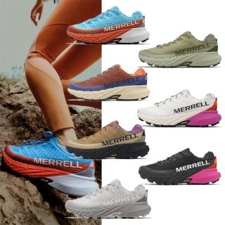 【MERRELL】越野跑鞋 Agility Peak 5 男鞋 女鞋 緩衝 抓地 橡膠大底 運動鞋 單一價(ML068236)