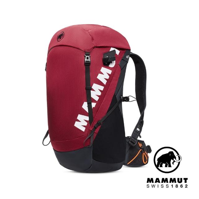 【Mammut 長毛象官方直營】Ducan 24L 輕量健行後背包 女款 緋紅/黑 #2530-00310