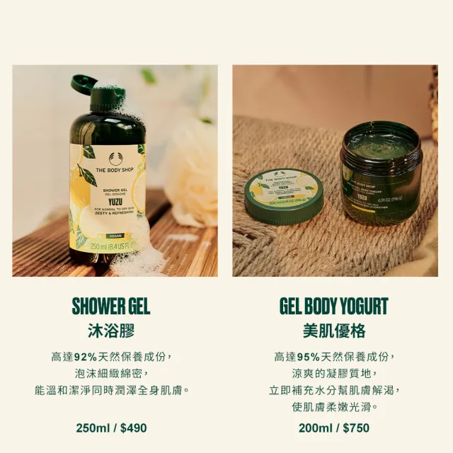 【THE BODY SHOP 美體小舖】仲夏澄柚沐浴膠(250ML)