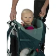 【Osprey】Poco LT Child Carrier 輕量版戶外嬰兒背架背包 深藍綠(兒童背架背包 內建遮陽罩)