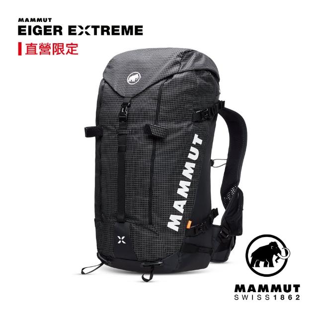 【Mammut 長毛象官方直營】Trion 38 極限艾格輕量攀登後背包 38L 黑色 #2520-03842