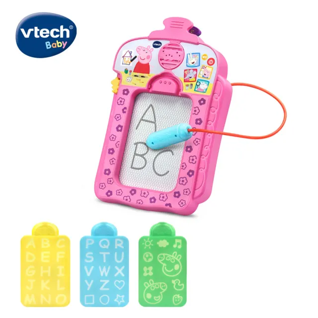 【Vtech】粉紅豬小妹-音樂字母感應學習畫板(跟Peppa Pig佩佩豬學英語)