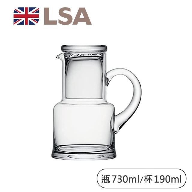 【LSA】BAR水瓶含水杯(英國手工玻璃家居藝品)