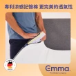 【德國Emma】6公分雙面睡薄床墊 標準單人(學生宿舍/租屋/車宿露營多功能 可折疊易儲存)