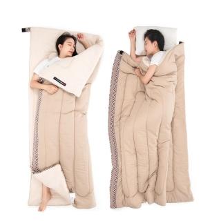 【May Shop】挪客玲瓏信封睡袋大人戶外帳篷可拼露營睡袋