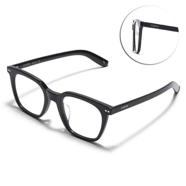 CARIN 圓框光學眼鏡 NewJeans代言(黑 銀#HA