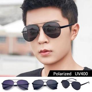 【SUNS】經典飛行員偏光墨鏡 Polarized太陽眼鏡 駕駛太陽眼鏡 S321(輕量20g/防眩光/遮陽/抗UV400)