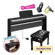 【Yamaha 山葉音樂音樂】P145 88鍵數位鋼琴 公司貨 附微調升降椅(送手機錄音線/耳機/鋼琴保養組/原保15個月