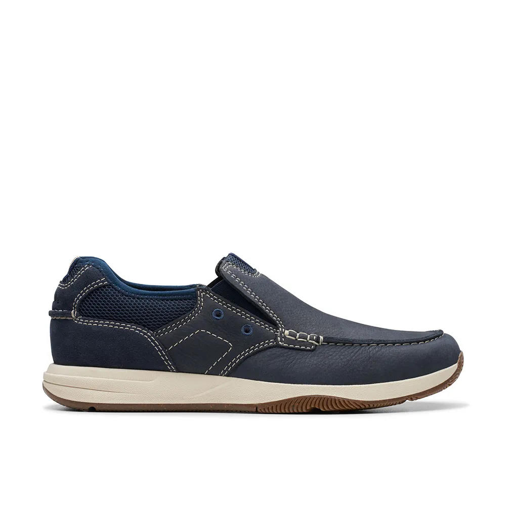 【Clarks】男鞋 Sailview Step  縫線工藝設計套入便鞋(CLM76976C)