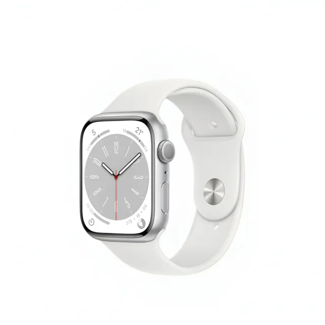 【Apple】Apple Watch S8 GPS 45mm(鋁金屬錶殼搭配運動型錶帶)