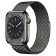 【Apple】Apple Watch S8 LTE版 45mm(不鏽鋼金屬錶殼搭配米蘭錶帶)