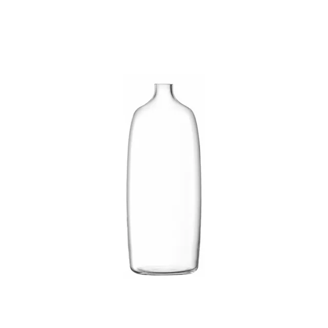 【LSA】VESSEL窄口花瓶H46cm-透明(英國手工玻璃家居藝品)