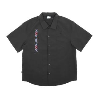 【PUMA】短袖 Prairie Resort Shirts 男款 黑 寬鬆 襯衫 E.SO瘦子款(626867-01)